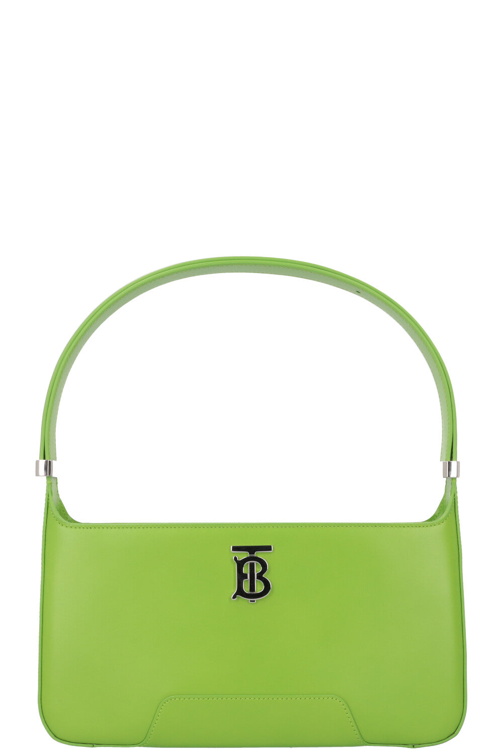 BURBERRY TB Shoulder Bag Leather Brillant Green