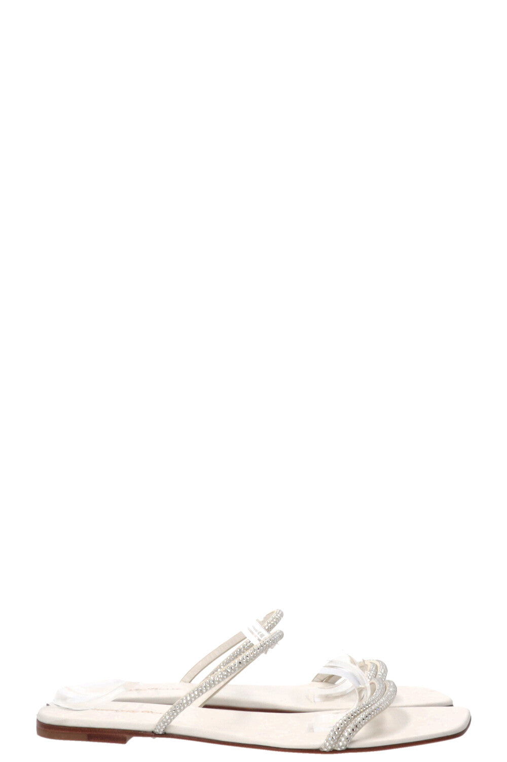 GIANVITO ROSSI Claquettes Cannes Blanc