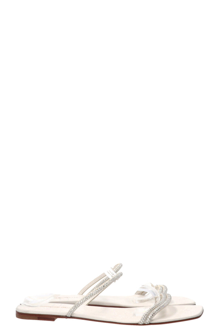 GIANVITO ROSSI Claquettes Cannes Blanc