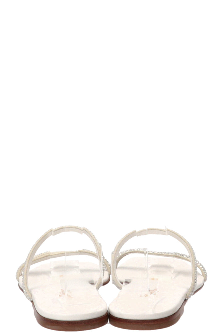 GIANVITO ROSSI Claquettes Cannes Blanc