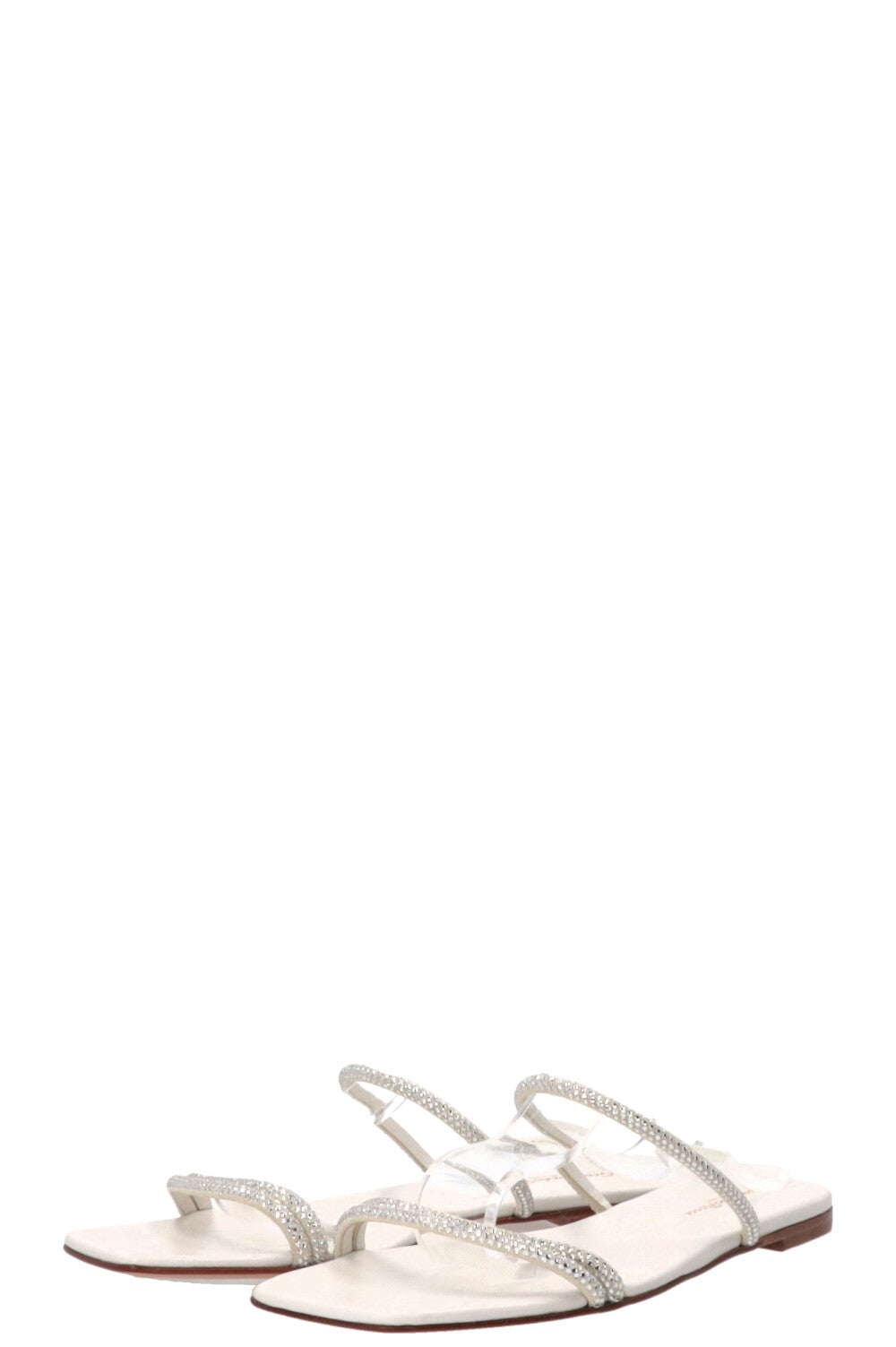 GIANVITO ROSSI Claquettes Cannes Blanc