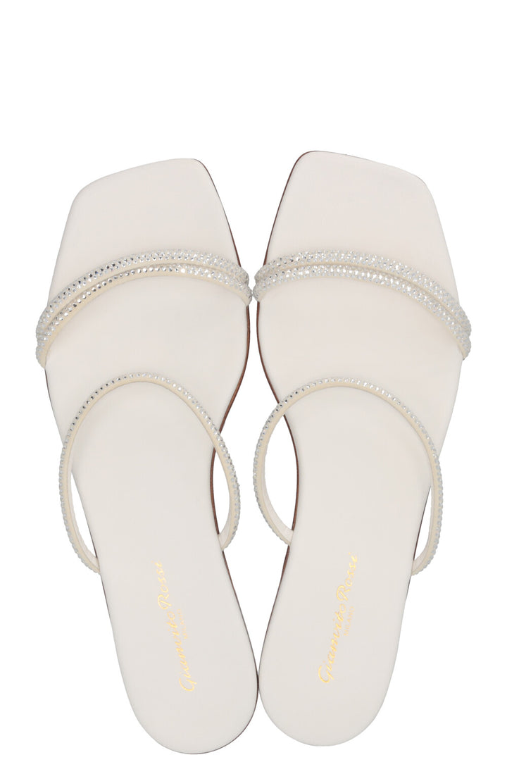 GIANVITO ROSSI Claquettes Cannes Blanc