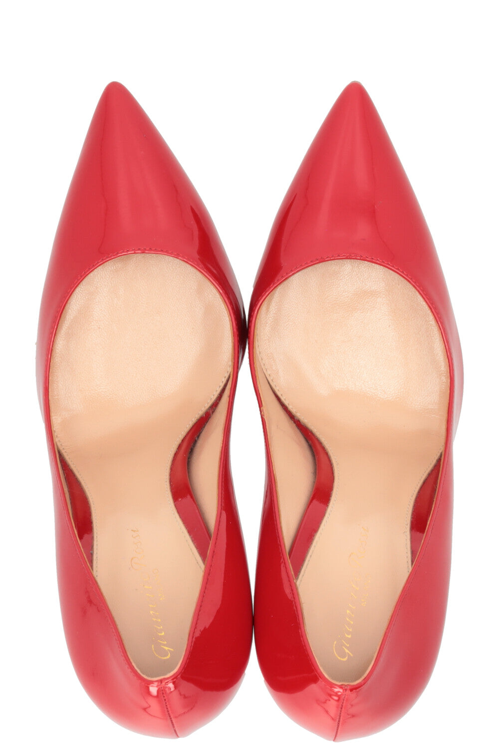 GIANVITO ROSSI Heels Patent Red