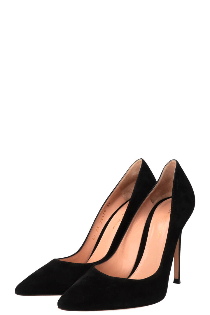 GIANVITO ROSSI Heels Suede Black