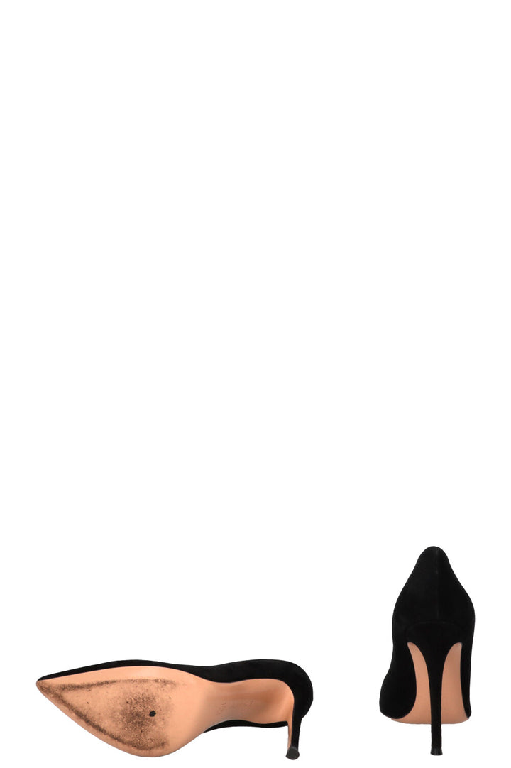 GIANVITO ROSSI Heels Suede Black