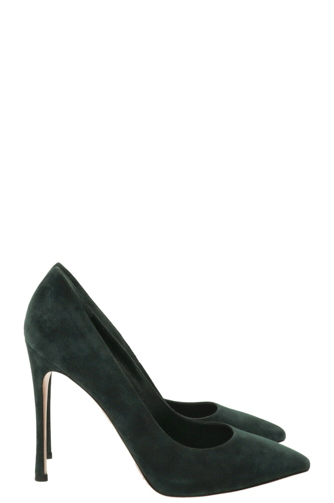 GIANVITO ROSSI Pumps Green Suede