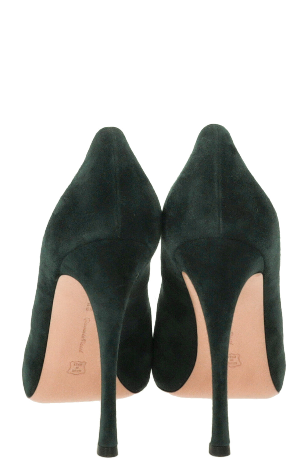 GIANVITO ROSSI Pumps Green Suede