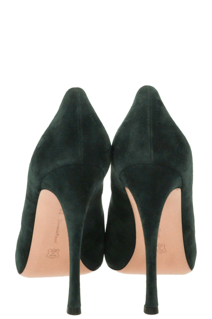 GIANVITO ROSSI Pumps Green Suede