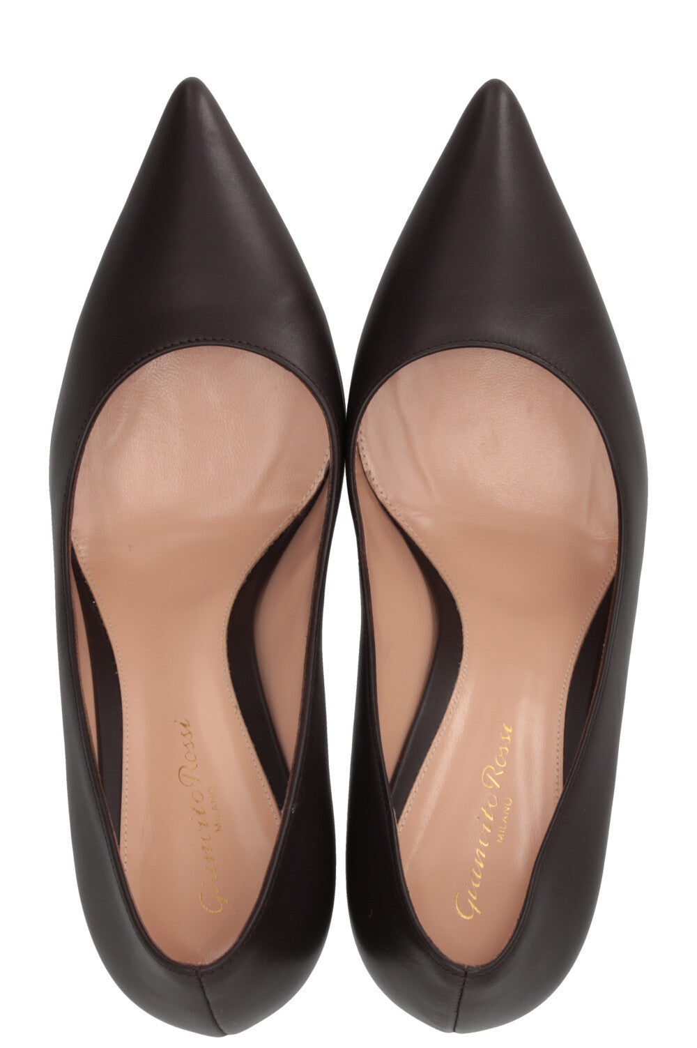 GIANVITO ROSSI Pumps Leather Brown