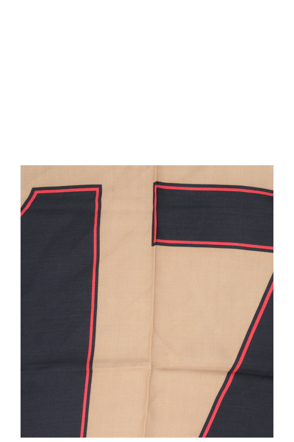 GIVENCHY 17 Scarf Wool Brown