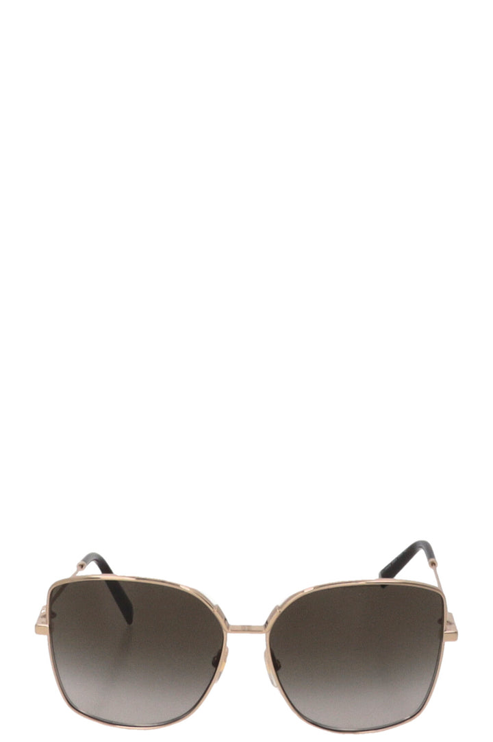 Lunettes de soleil GIVENCHY à détails chaîne 7184/G/S métal doré