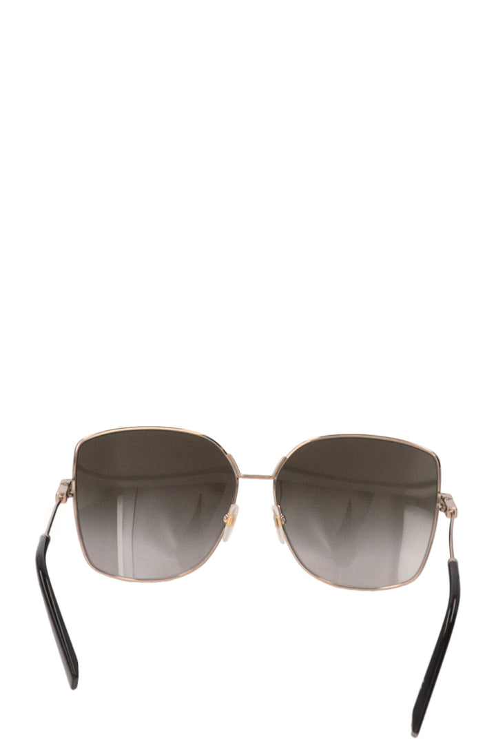 Lunettes de soleil GIVENCHY à détails chaîne 7184/G/S métal doré