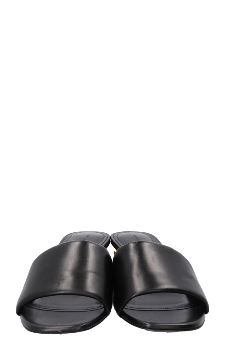 Mules GIVENCHY G Cube en cuir noir