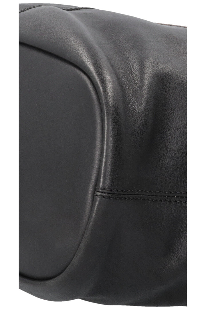 GIVENCHY Nightingale Tote Bag Two Tone Leather Grey