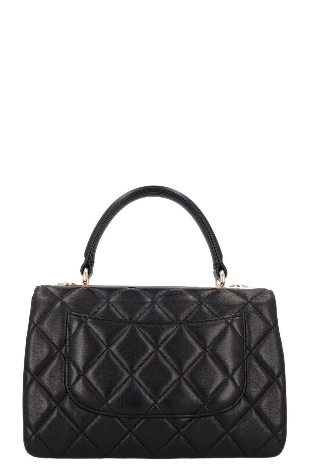 CHANEL Diamond Quilted Trendy Crossbody Bag Black – REAWAKE