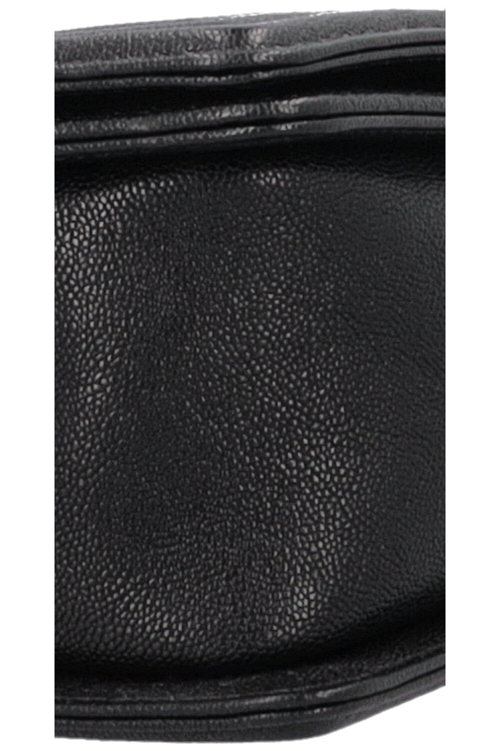 CHANEL Medium Boy Bag Grained Calfskin Black