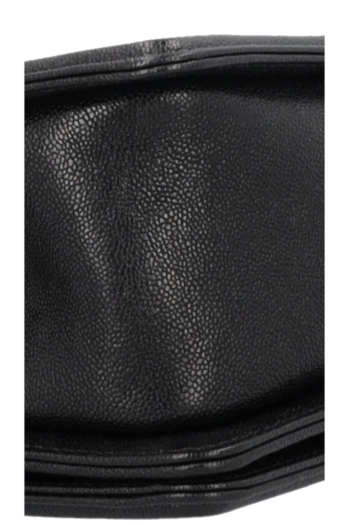CHANEL Medium Boy Bag Grained Calfskin Black