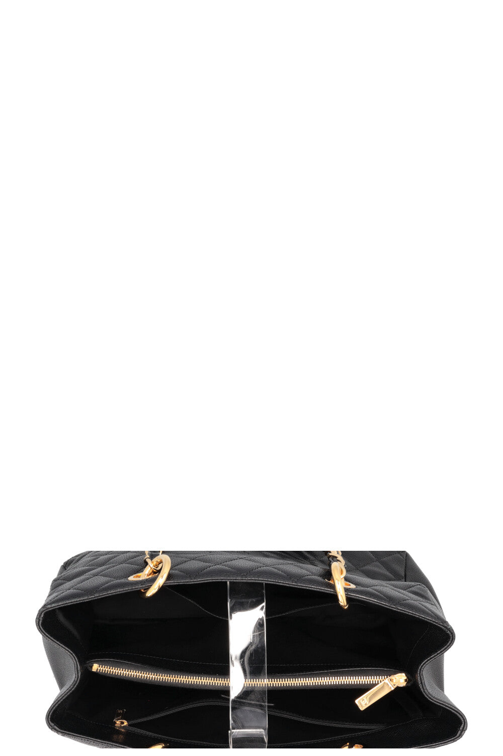 CHANEL GST Tote Caviar Black