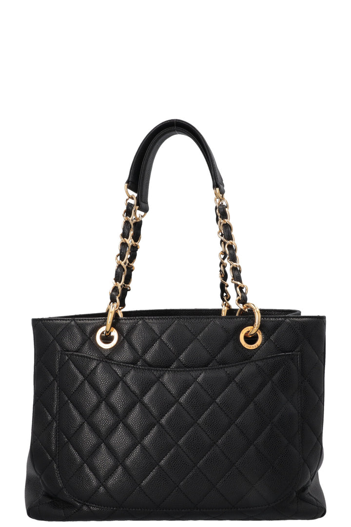 CHANEL GST Tote Caviar Black