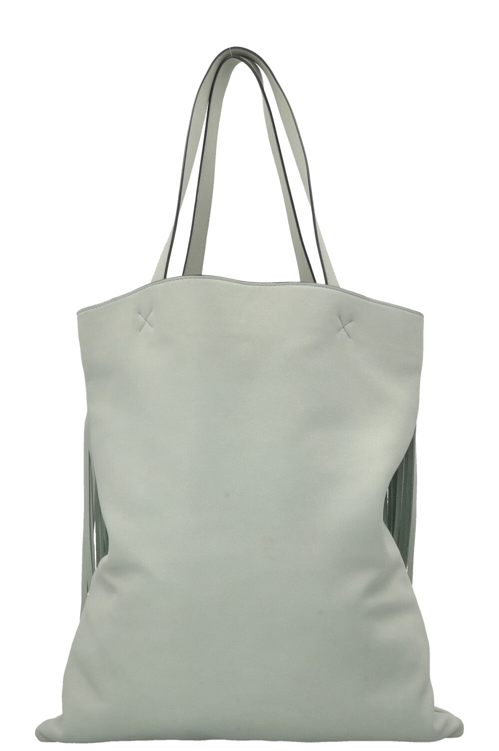 LOEWE Vertical Fringe Tote Mint