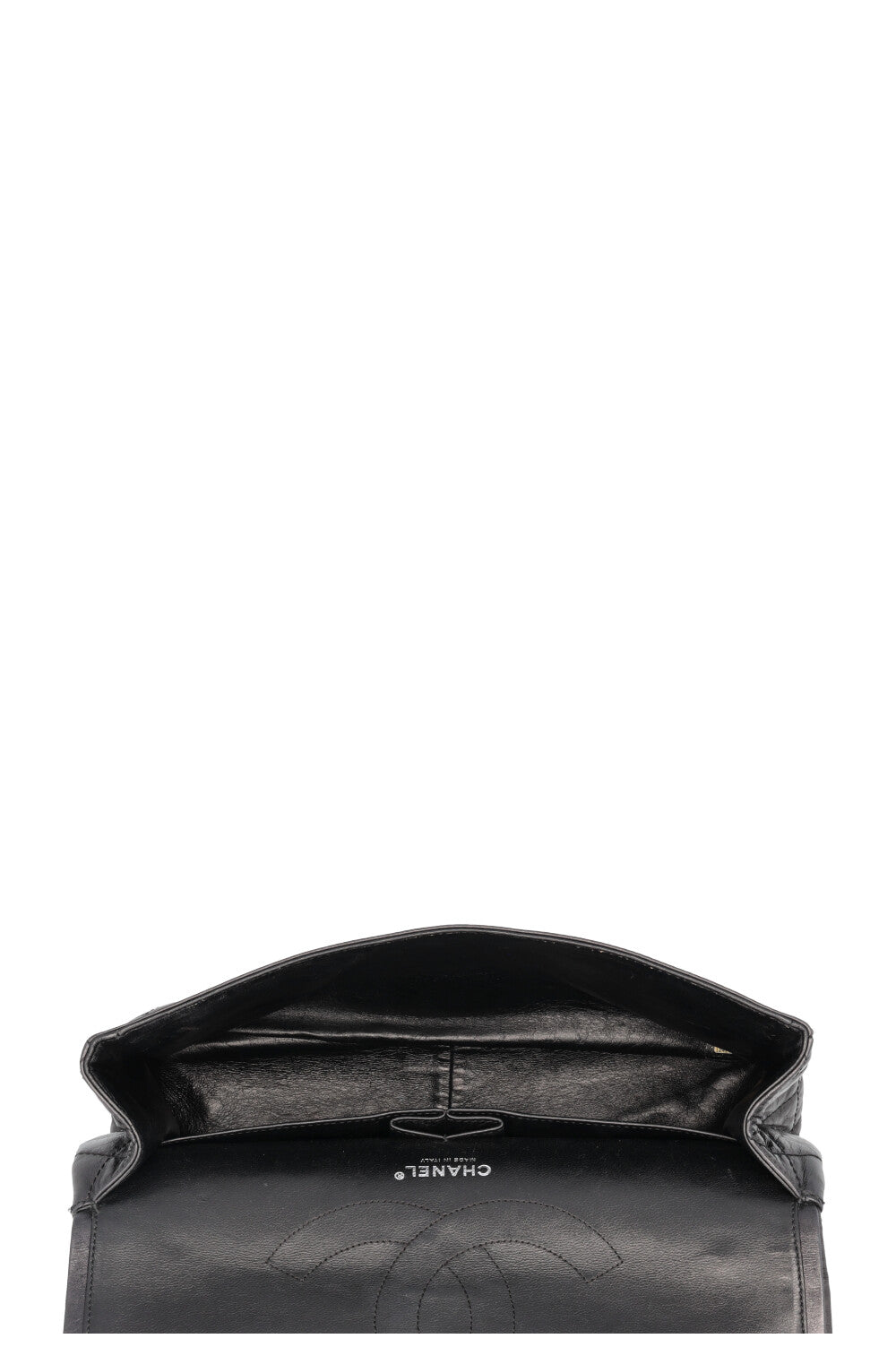 CHANEL 2.55 Large Metallic Black