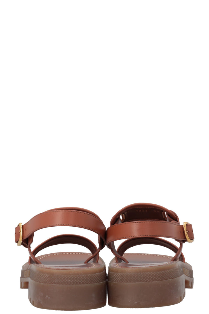 CELINE Sandals Rafia Triumph