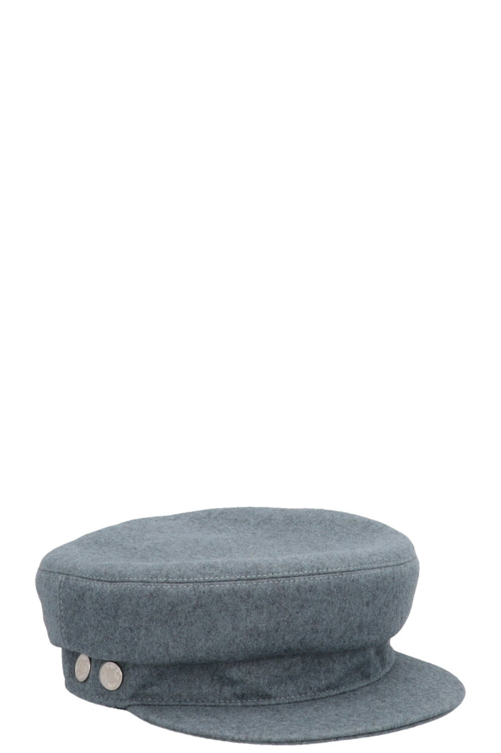 HERMÈS Chapeau Deauville Cachemire Bleu