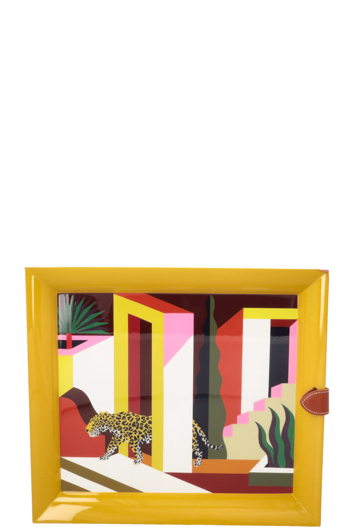 HERMÈS Atrium Jaguar Dans Un Jardin Mexicain Tablett