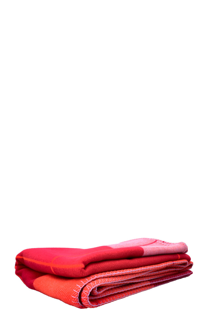 HERMÈS Avalon Blanket Fuchsia