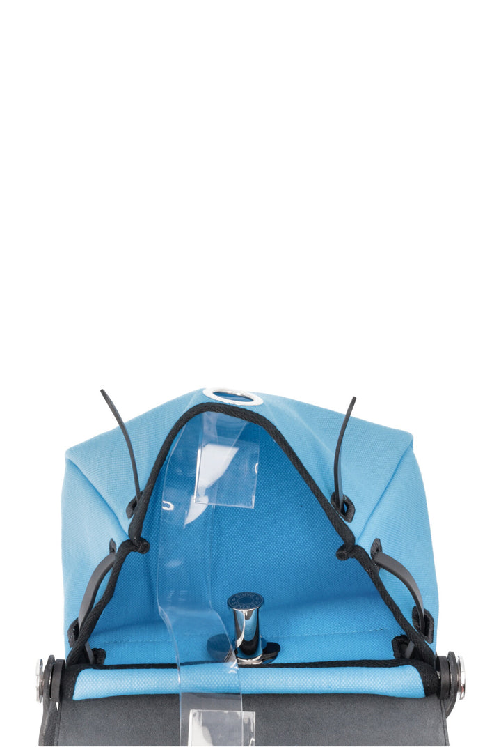 HERMÈS Mini Herbag Bleu Riviera