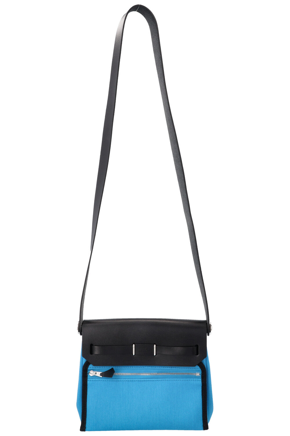 HERMÈS Mini Herbag Bleu Riviera
