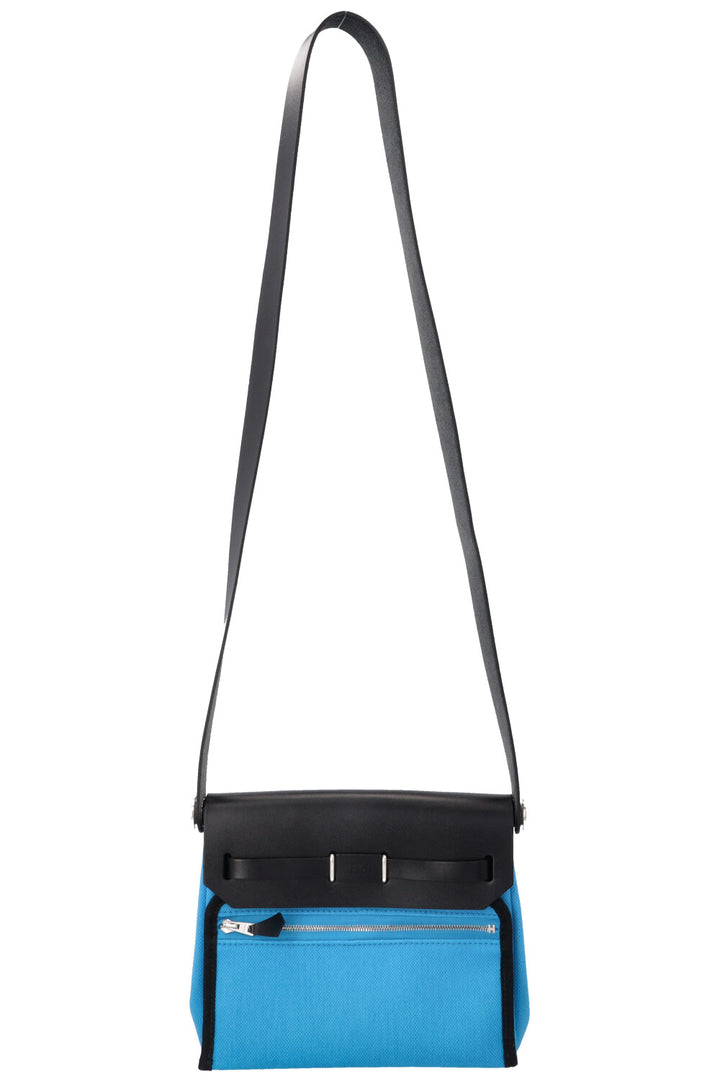 HERMÈS Mini Herbag Bleu Riviera