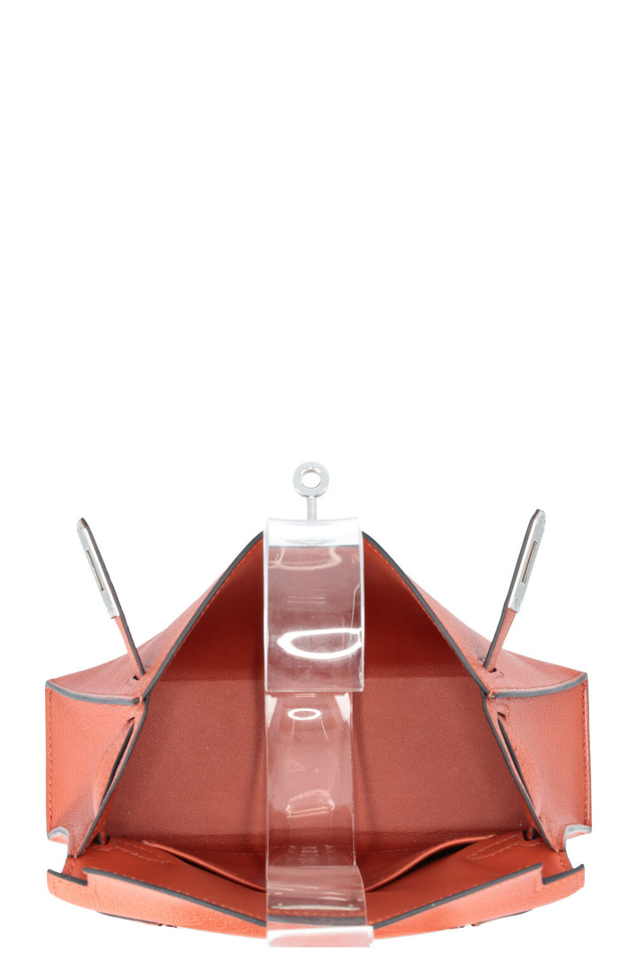 HERMÈS Mini Kelly Chévre Terre Battue