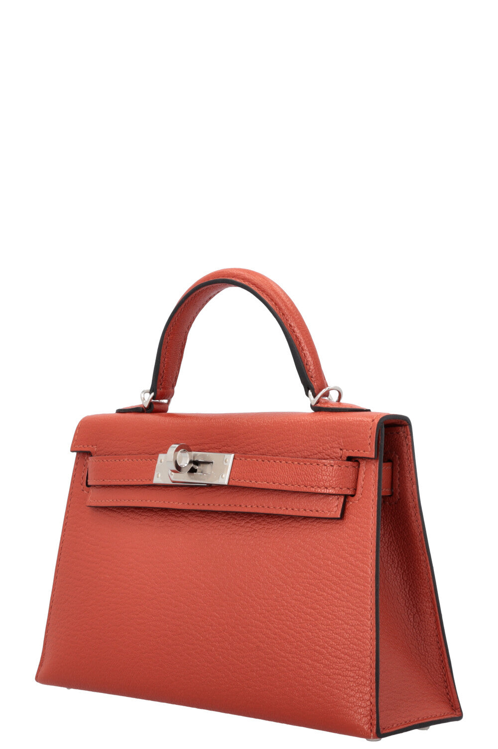 HERMÈS Mini Kelly Chévre Terre Battue