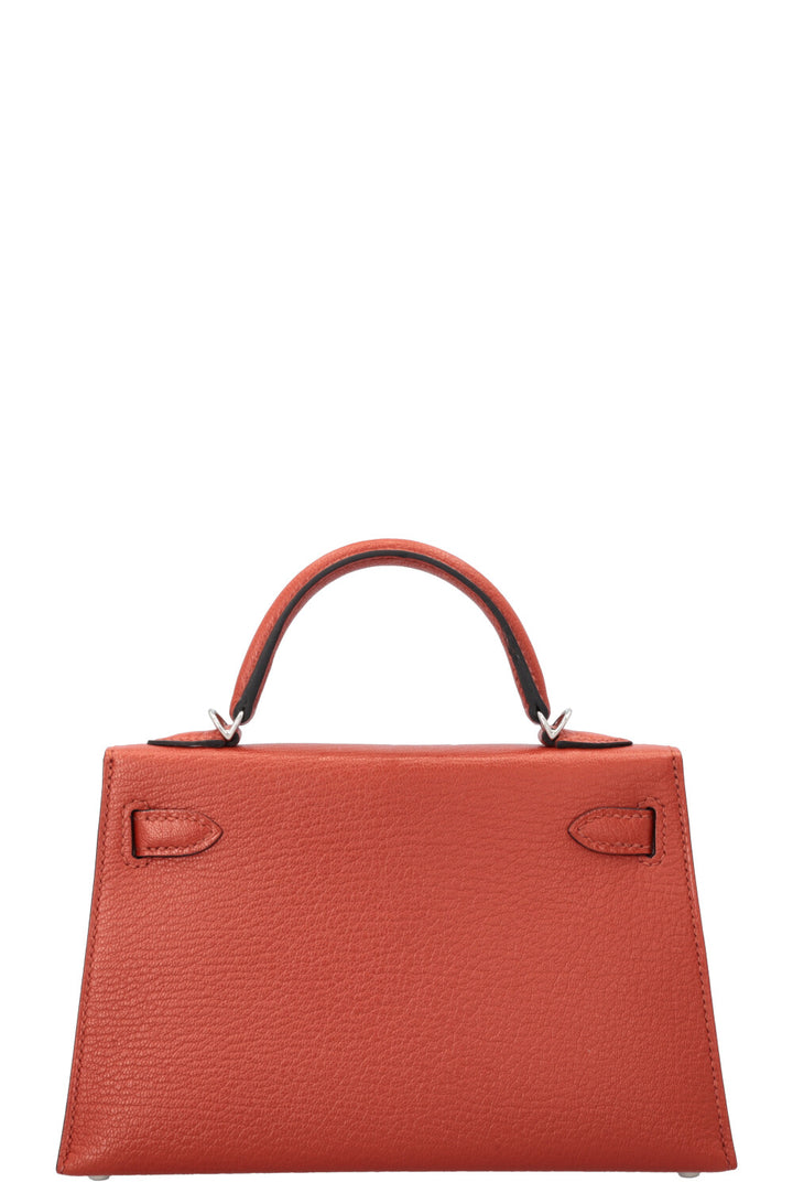HERMÈS Mini Kelly Chévre Terre Battue