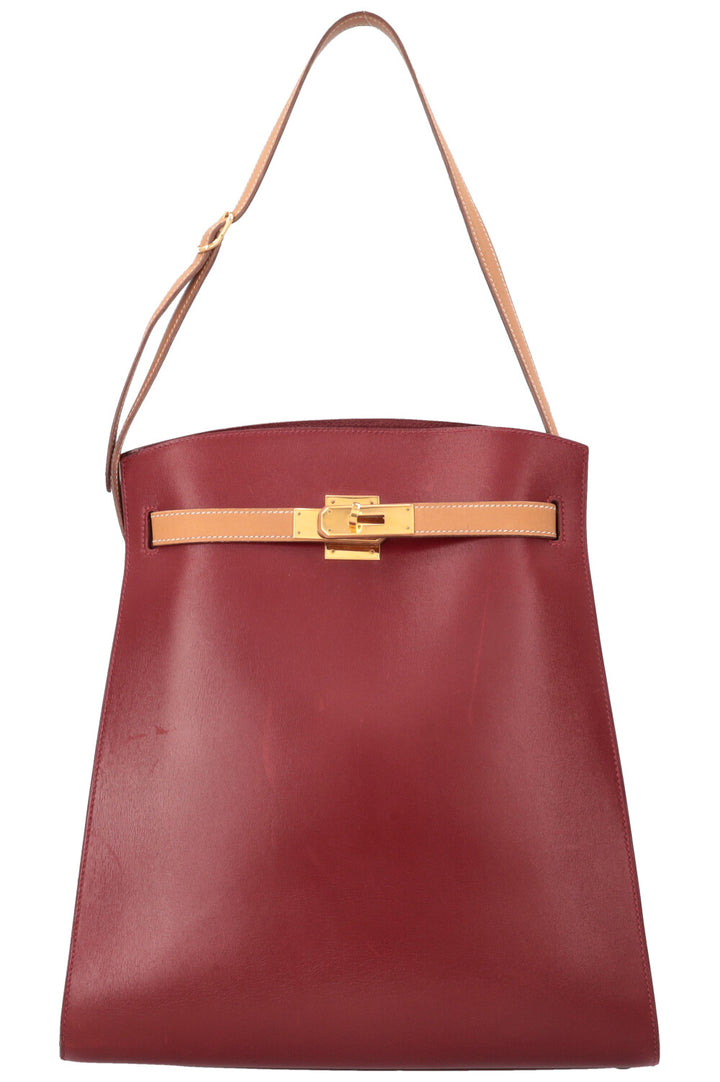 Sac à dos HERMÈS Kelly Sport 30 Rouge H