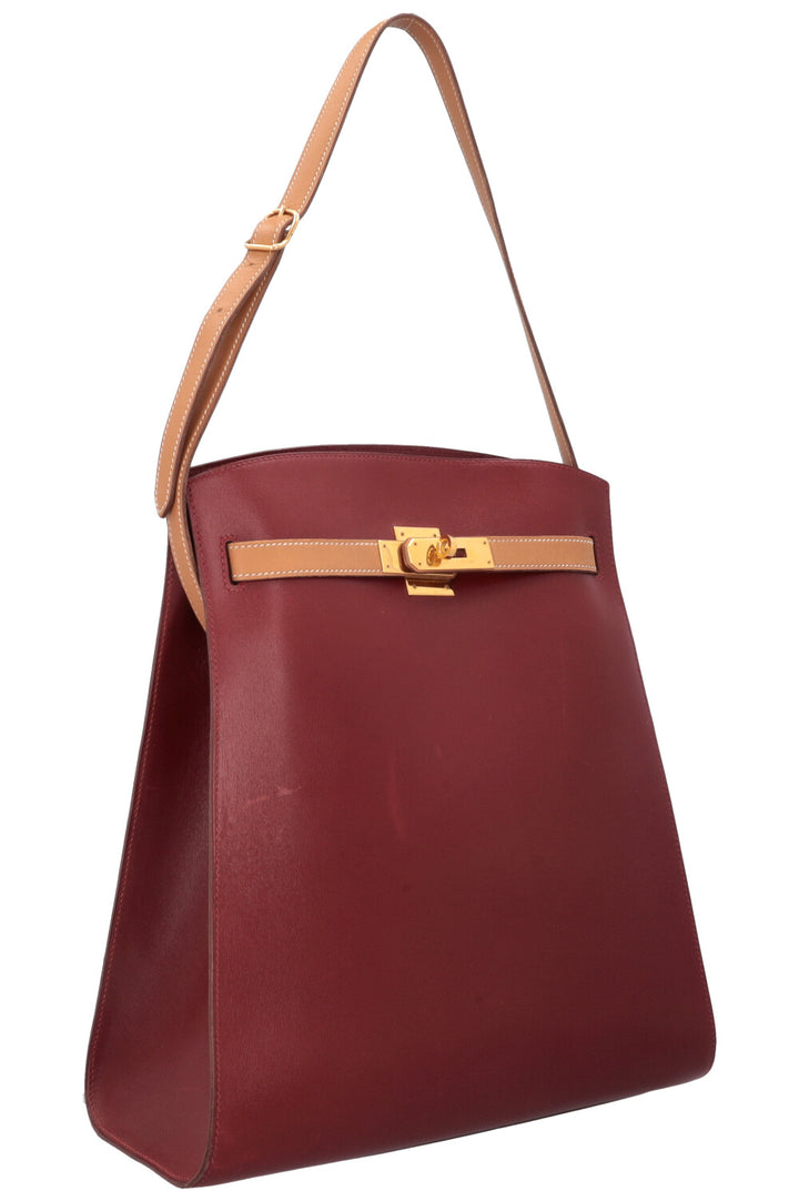 Sac à dos HERMÈS Kelly Sport 30 Rouge H