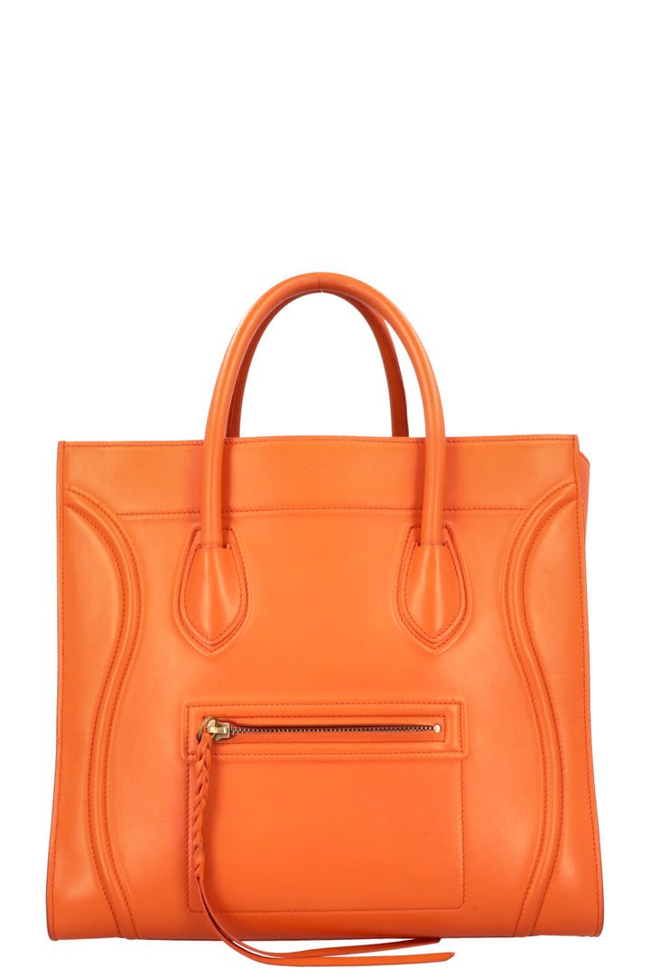 CELINE Medium Phantom Luggage Orange