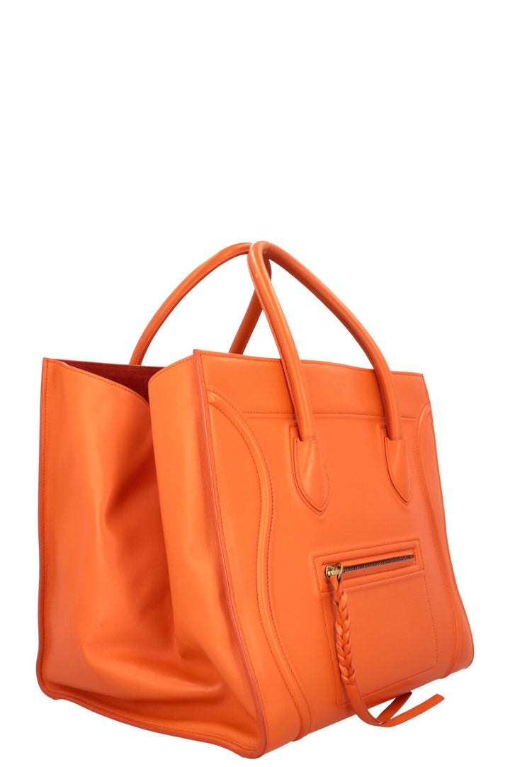 CELINE Medium Phantom Luggage Orange