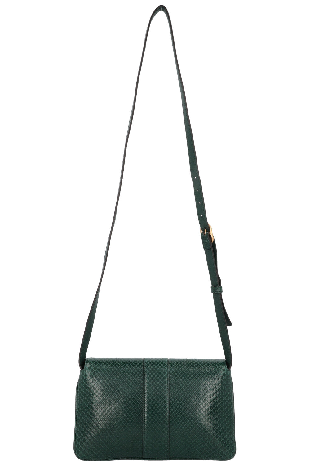 GUCCI Petit sac bandoulière Arli Python Vert