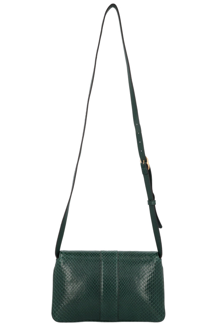 GUCCI Petit sac bandoulière Arli Python Vert