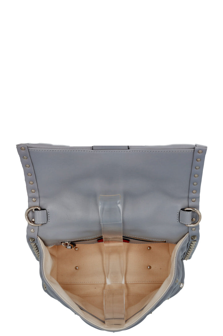 Sac à main Candystud VALENTINO gris