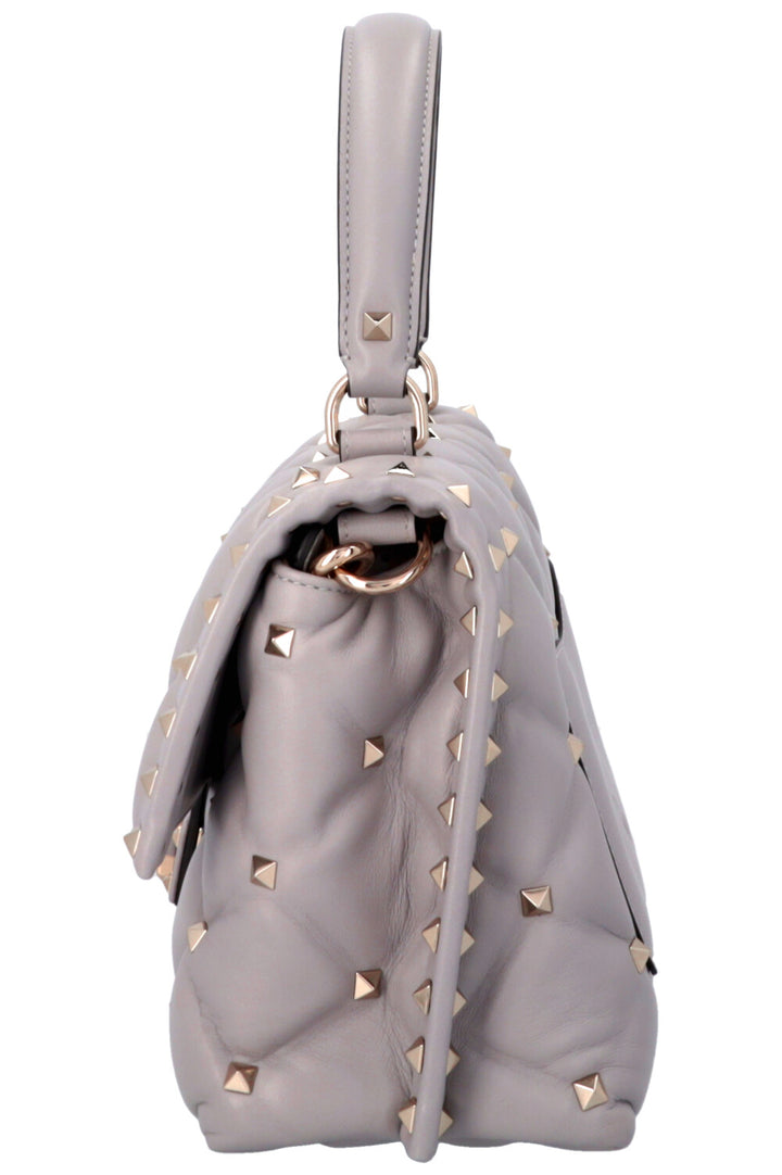 Sac à main Candystud VALENTINO gris
