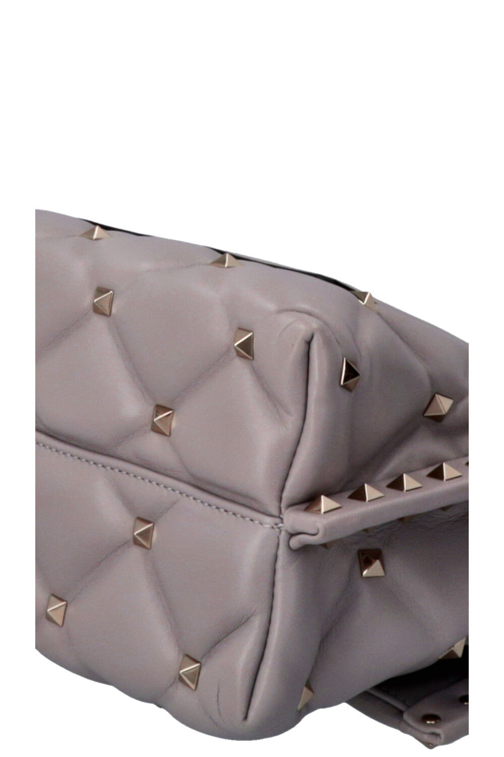 Sac à main Candystud VALENTINO gris