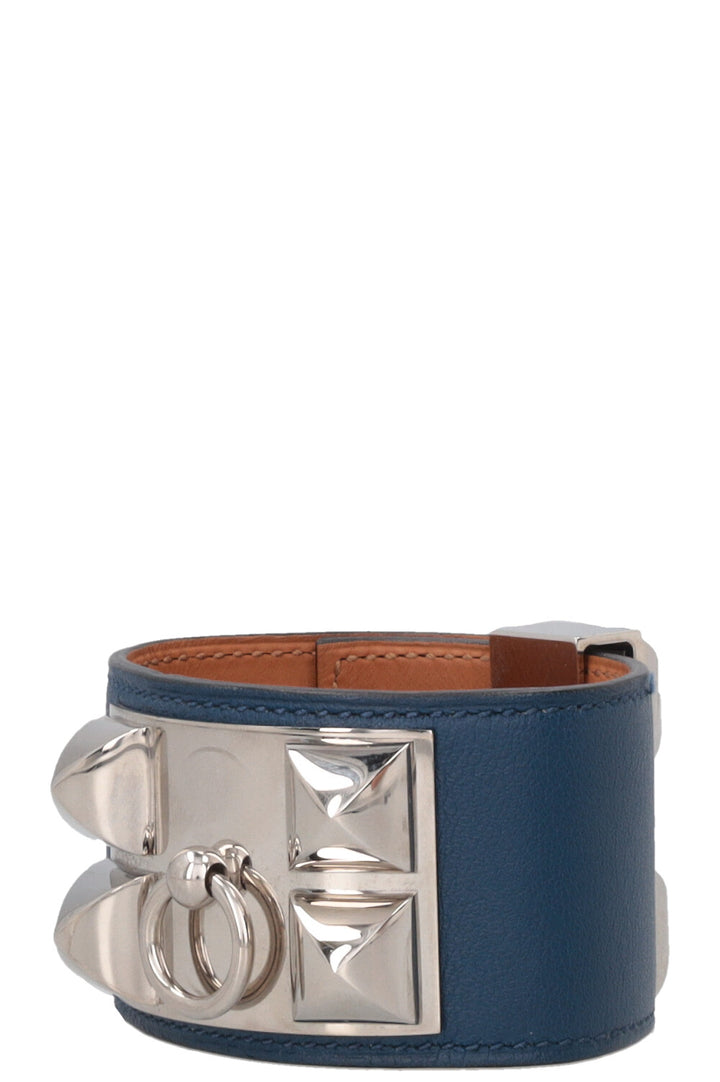HERMÈS CDC Bracelet Swift Bleu Saphir