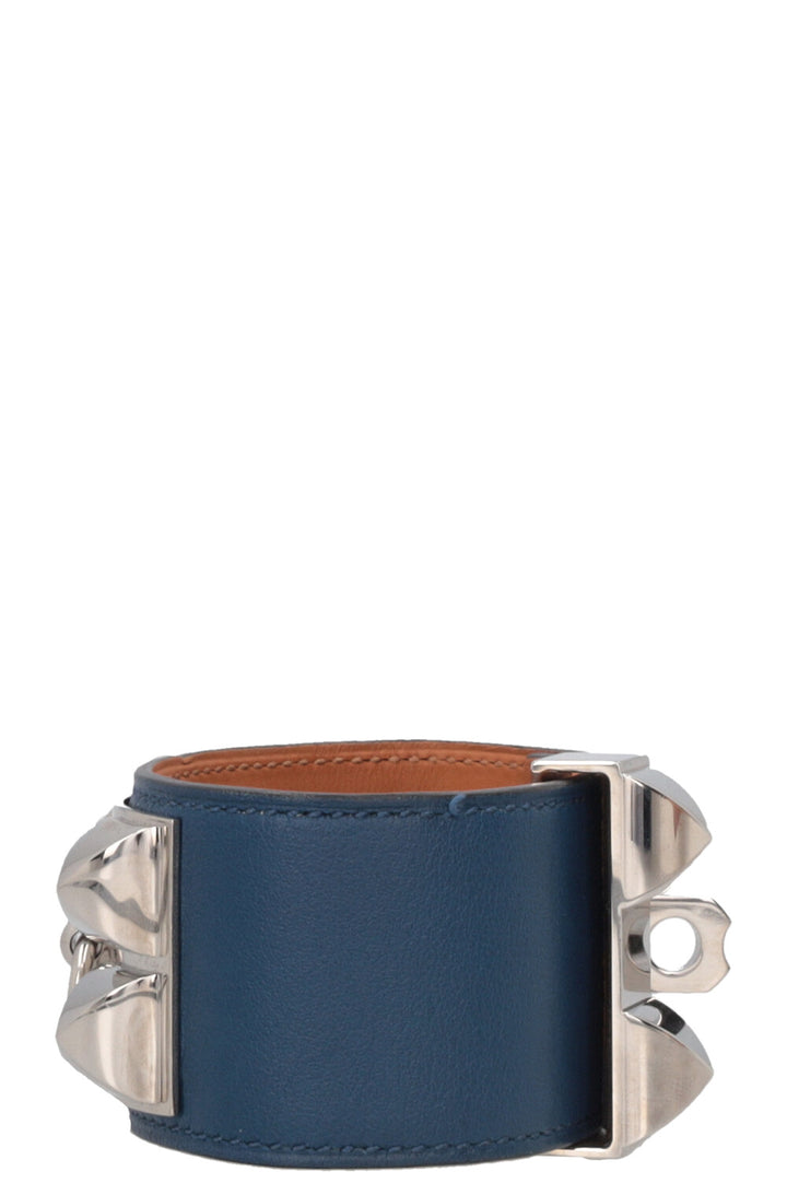 HERMÈS CDC Bracelet Swift Bleu Saphir