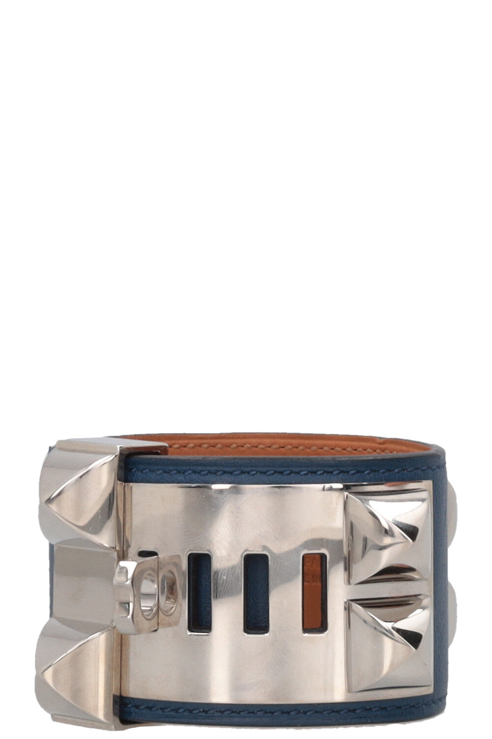 HERMÈS CDC Bracelet Swift Bleu Saphir