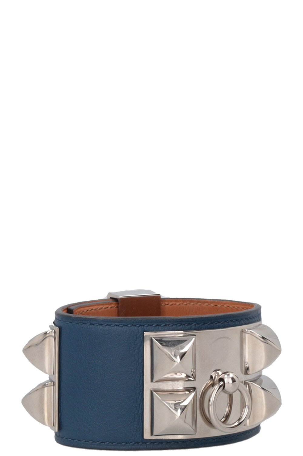 HERMÈS CDC Bracelet Swift Bleu Saphir