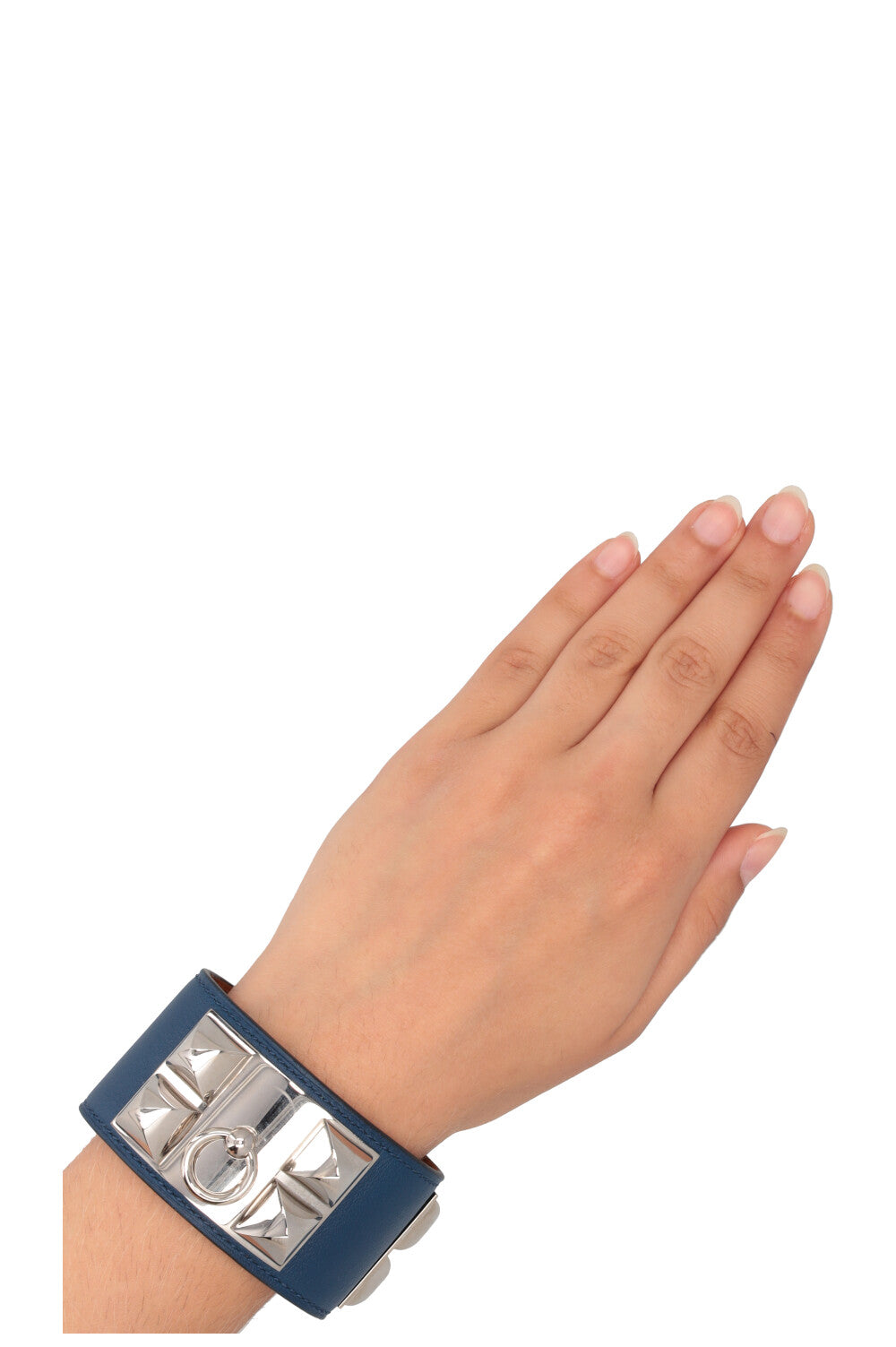 HERMÈS CDC Bracelet Swift Bleu Saphir