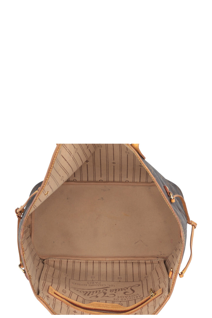 LOUIS VUITTON Neverfull MM MNG Canvas
